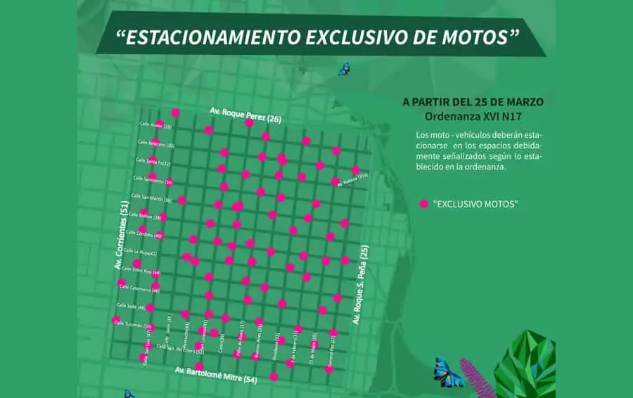 estacionamiento de motos