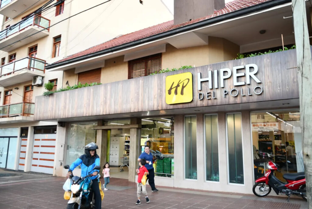 hiper del pollo